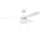 Craftmade Lighting Intrepid 52-Inch LED Fan in White by Craftmade Lighting INT52W3