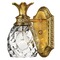 Hinkley Plantation 8.75-Inch Wall Sconce in Burnished Brass by Hinkley Lighting 5310BB