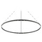 Kuzco Lighting Kuzco Lighting Cerchio Black LED Pendant Light PD87160-BK-UNV-010