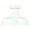 Visual Comfort Studio Collection Visual Comfort Studio Collection Sean Lavin Barn Light White Semi-Flush Mount 7837401-15