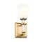 Kichler Lighting Rosalind Wall Sconce in Brushed Natural Brass by Kichler Lighting 55145BNB