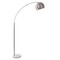 Adesso Home Lighting Adesso Home Astoria Brushed Steel and White Marble Arc Lamp with Bowl / Dome Shade 5170-22
