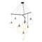 Sonneman Lighting Cantina LED Multi-Light Pendant Black by Sonneman Lighting 2997.25W