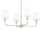 Kichler Lighting Pallas 4-Light Chandelier in Polished Nickel by Kichler Lighting 52520PN