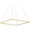 Kuzco Lighting Piazza Brushed Gold LED Pendant by Kuzco Lighting PD88148-BG