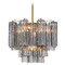 Crystorama Lighting Crystorama Lighting Addis Aged Brass Mini-Chandelier ADD-300-AG-SM