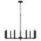 HomePlace by Capital Lighting Portman Chandelier in Matte Black by HomePlace by Capital Lighting 448691MB