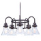 Maxim Lighting Maxim Lighting Seafarer Oil Rubbed Bronze LED Chandelier 26117CDOI/BUL