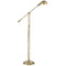 Z-Lite Z-Lite Grammercy Park Heritage Brass Swing Arm Lamp with Bowl / Dome Shade 741FL-HBR