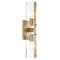 Designers Fountain Lighting Designers Fountain Latitude Brushed Gold Vertical Bathroom Light D279M-2WS-BG