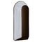 Besa Lighting Frosted Ribbed Glass Outdoor Wall Light Bronze Costaluz by besa Lighting 243398-FR