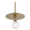 Satco Lighting Bizet Vintage Brass Mini-Pendant by Satco Lighting 60/7242