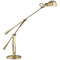 Z-Lite Z-Lite Grammercy Park Heritage Brass Swing Arm Lamp with Bowl / Dome Shade 741TL-HBR