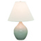 House of Troy Lighting Scatchard Stoneware Gray Gloss Table Lamp by House of Troy Lighting GS200-GG