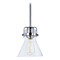 Maxim Lighting Maxim Lighting Seafarer Polished Chrome LED Mini-Pendant Light with Conical Shade 91110CDPC/BUL
