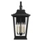 Visual Comfort Studio Collection Warren Textured Black Outdoor Wall Light by Visual Comfort Studio OL15403TXB