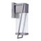 Craftmade Lighting Bryce Brushed Titanium LED Outdoor Wall Light by Craftmade Lighting ZA4404-BT-LED