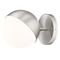 Z-Lite Z-Lite Realm Sphere Brushed Nickel Sconce 7517-1S-BN