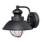 Vaxcel Lighting Seeded Glass Outdoor Wall Light Black by Vaxcel Lighting OW21581TB