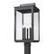 Z-Lite Z-Lite Hartwell Sand Black Post Light 5019PHXLS-536P-BK