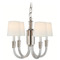 Visual Comfort Signature Collection Thomas OBrien Vivian Chandelier in Polished Nickel by VC Signature TOB5031PNL