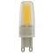 Satco Lighting 4W JCD LED Frost 5000K 460 Lumens G9 Base 120V Dimmable by Satco Lighting S8683