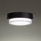 Modern Forms by WAC Lighting Kind Black LED Flush Mount by Modern Forms FM-W76108-27-BK