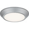 Quoizel Lighting Verge 5.50-Inch LED Flush Mount in Brushed Nickel by Quoizel Lighting VRG1605BN
