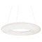Kuzco Lighting Modern White LED Pendant with White Shade 3000K 2700LM by Kuzco Lighting PD80724