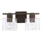 Capital Lighting Graham 15.50-Inch Vanity Light in Oil Rubbed Bronze by Capital Lighting 139124OR-498