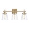 Capital Lighting Jayne 24.25-Inch Vanity Light in Aged Brass by Capital Lighting 139132AD-496