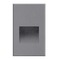 Kuzco Lighting Sonic 5-Inch High LED Recessed Step Light in Gray by Kuzco Lighting ER3005-GY