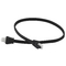 Recesso Lighting by Dolan Designs Black 18-Inch Interconnect Cable for Recesso Under Cabinet Light UCAIW18-BK