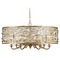 Golden Lighting Joia 8-Light Chandelier in Peruvian Gold by Golden Lighting 1993-8PG