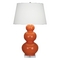 Robert Abbey Lighting Triple Gourd Table Lamp by Robert Abbey A352X