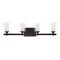 Craftmade Lighting Celeste 26.75-Inch Espresso Bath Light by Craftmade Lighting 16727ESP4