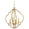 Quorum Lighting Dublin Gold Leaf Pendant by Quorum Lighting 6842-4-74