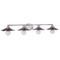 Craftmade Lighting Isaac Brushed Polished Nickel Bathroom Light by Craftmade Lighting 12537BNK4