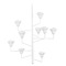 Hudson Valley Lighting Hudson Valley Lighting Alora White Plaster Chandelier 1289-WP