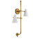 Kichler Lighting Sylvia 2-Light Wall Sconce in White by Kichler Lighting 52174WH