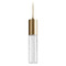 Oxygen Spirit 13-Inch LED Pendant in Aged Brass by Oxygen Lighting 3-69-40