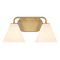 Savoy House Savoy House Lighting Blair Warm Brass Bathroom Light 8-2988-2-322