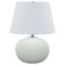 House of Troy Lighting Scatchard Stoneware White Matte Table Lamp by House of Troy Lighting GS700-WM