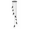 Z-Lite Z-Lite Aimie Matte Black Multi-Light Pendant with Conical Shade 828P6-7R-MB