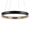 Kichler Lighting Larousse 39.5-In LED Chandelier in Champagne Bronze & Black by Kichler 52747BKLED
