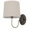 House of Troy Lighting Scatchard Stoneware Brown Gloss Wall Lamp by House of Troy Lighting GS725-BR
