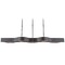 Visual Comfort Signature Collection Kelly Wearstler Avant Linear Pendant in Bronze by Visual Comfort Signature KW5523BZFG