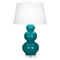Robert Abbey Lighting Triple Gourd Table Lamp by Robert Abbey A363X