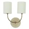 House of Troy Lighting Scatchard Stoneware Oatmeal Wall Lamp by House of Troy Lighting GS775-2-ABOT