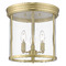 Z-Lite Z-Lite Thayer Luxe Gold Flushmount Light 742F13-LG